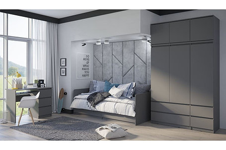 Мебель в детскую Челси набор 2 графит, фото 2