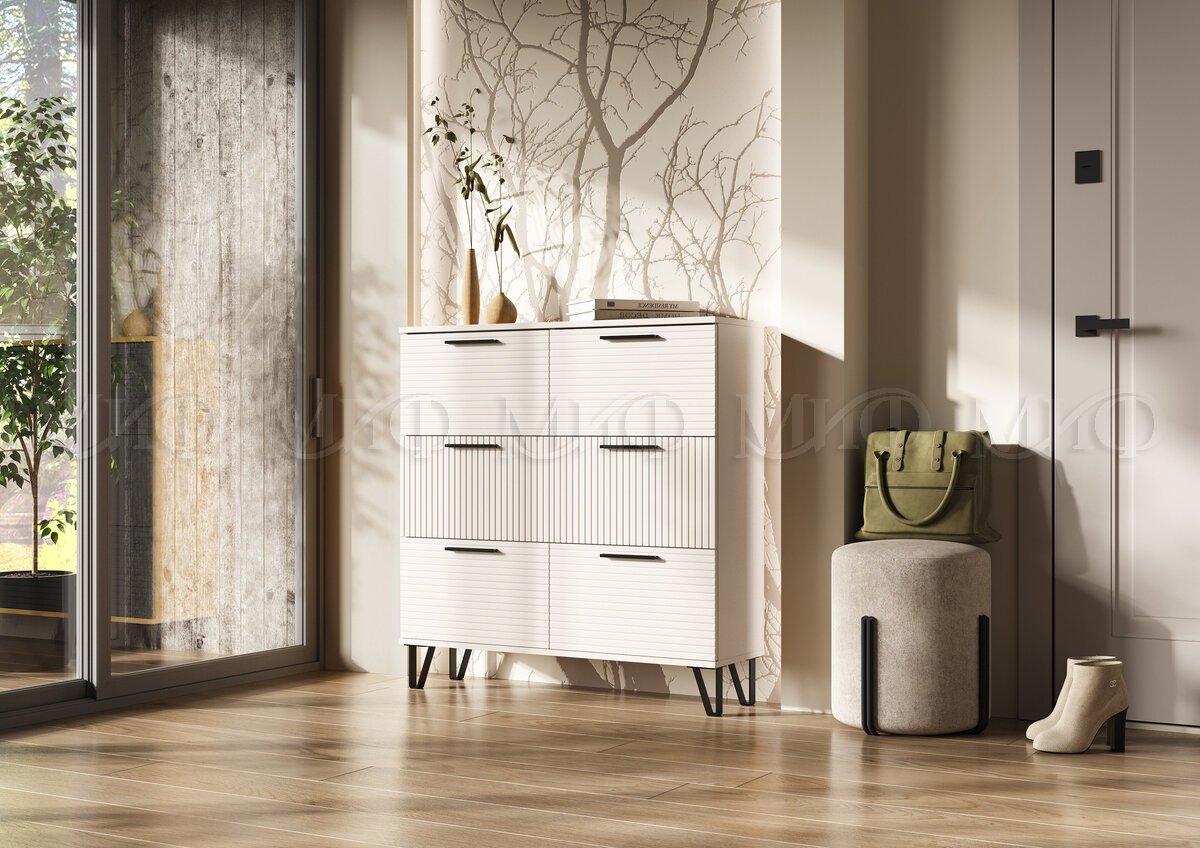 Тумба для обуви (обувница) Флэш кашемир