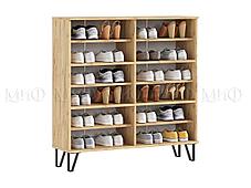 Тумба для обуви (обувница) Флэш белая, фото 2