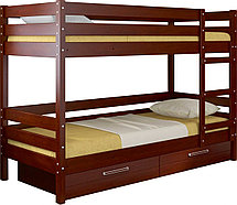 Двухъярусная кровать Джуниор массив сосны сапфир, фото 2