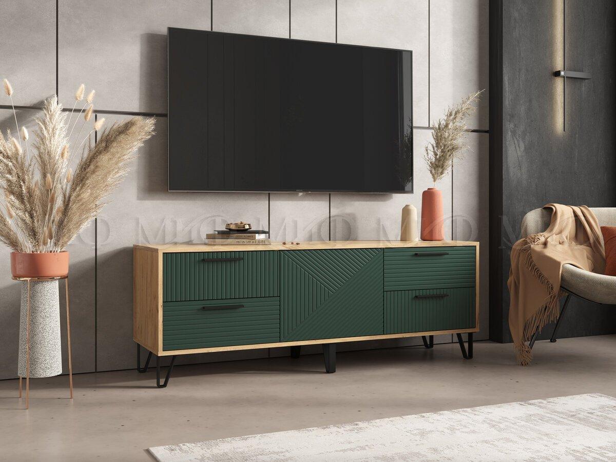 Тумба под ТВ Флэш грин