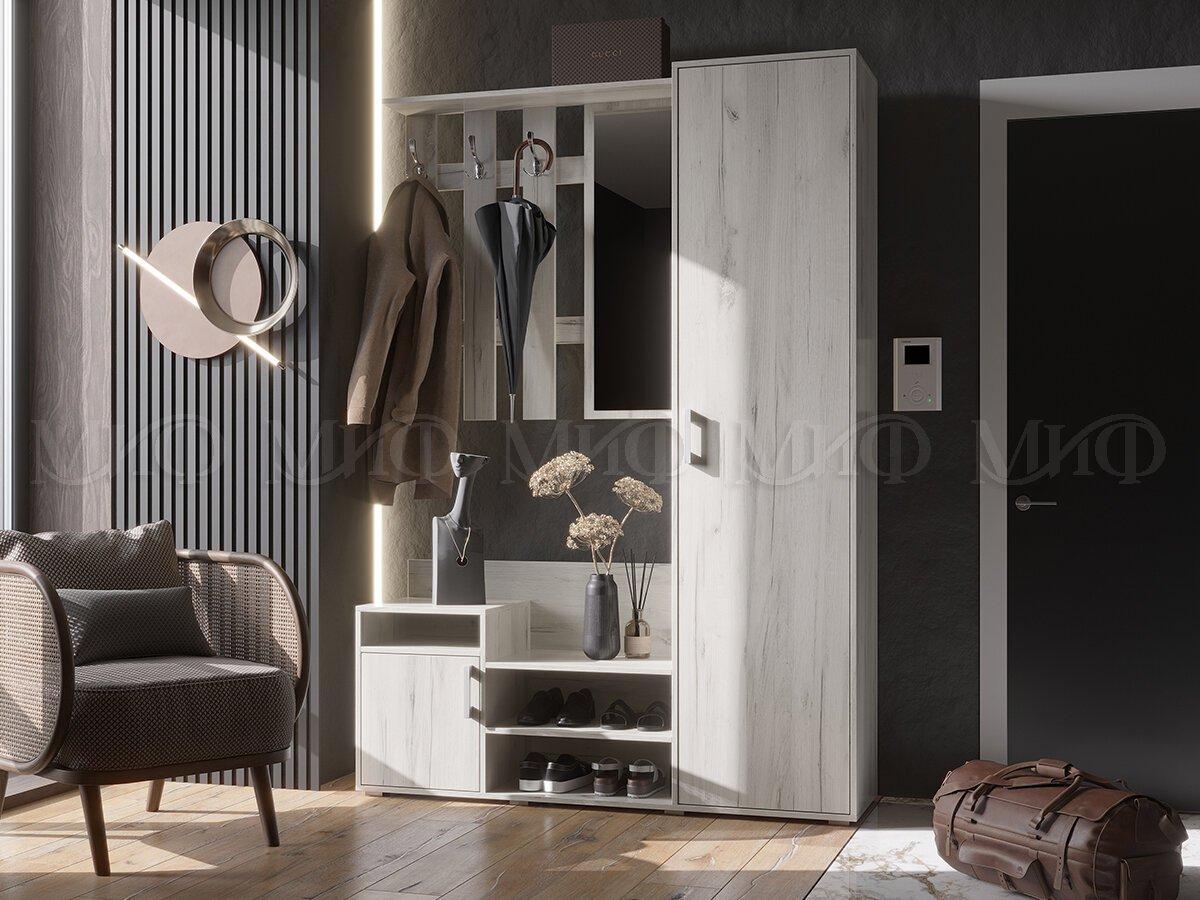 Прихожая Визит МИФ крафт белый