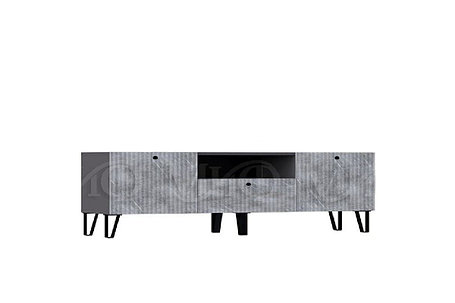 Тумба под тв малая Оливия графит мрамор, фото 2