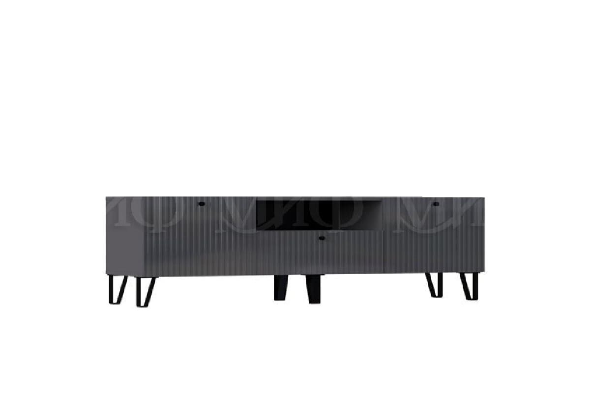 Тумба под тв малая Оливия графит