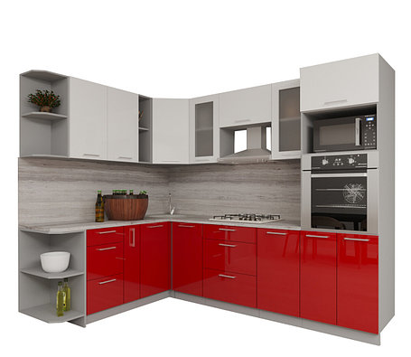 Кухня Мила Глосс 1,88х2,8ВТ, фото 2