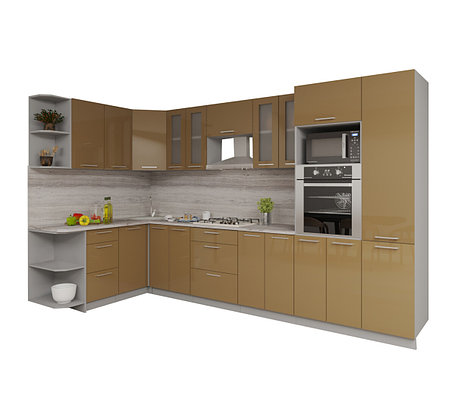 Кухня Мила Глосс 1,68х3,4ВТ, фото 2