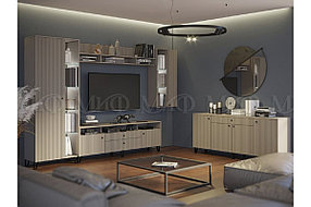 Модульная гостиная Оливия-4 глиняный серый - шарли мокко