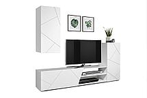 Стенка Прага 6 таксония / ПВХ софт графит, фото 2