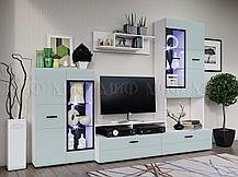 Модульная гостиная Нэнси New МДФ комплект 3 мрамор золото, фото 2