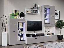 Модульная гостиная Нэнси New МДФ комплект 3 мрамор золото, фото 3