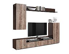 Стенка Прага 3 ЛДСП бетон пайн, фото 2