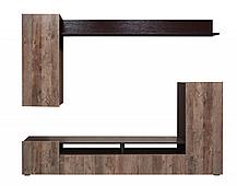 Стенка Прага 3 ЛДСП бетон пайн, фото 2