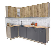 Угловая кухня Мила Стандарт 1,2х2,5 м, фото 2