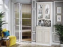 Буфет Констанция 2 створки белый матовый-голубой, фото 2