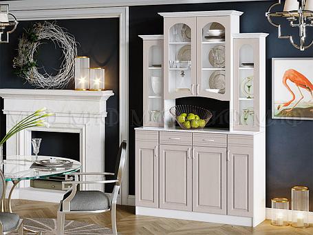 Буфет Констанция 4 створки мускат, фото 2