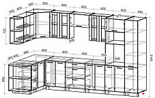 Угловая кухня Мила Стандарт 1,68х3,4ВТ, фото 3