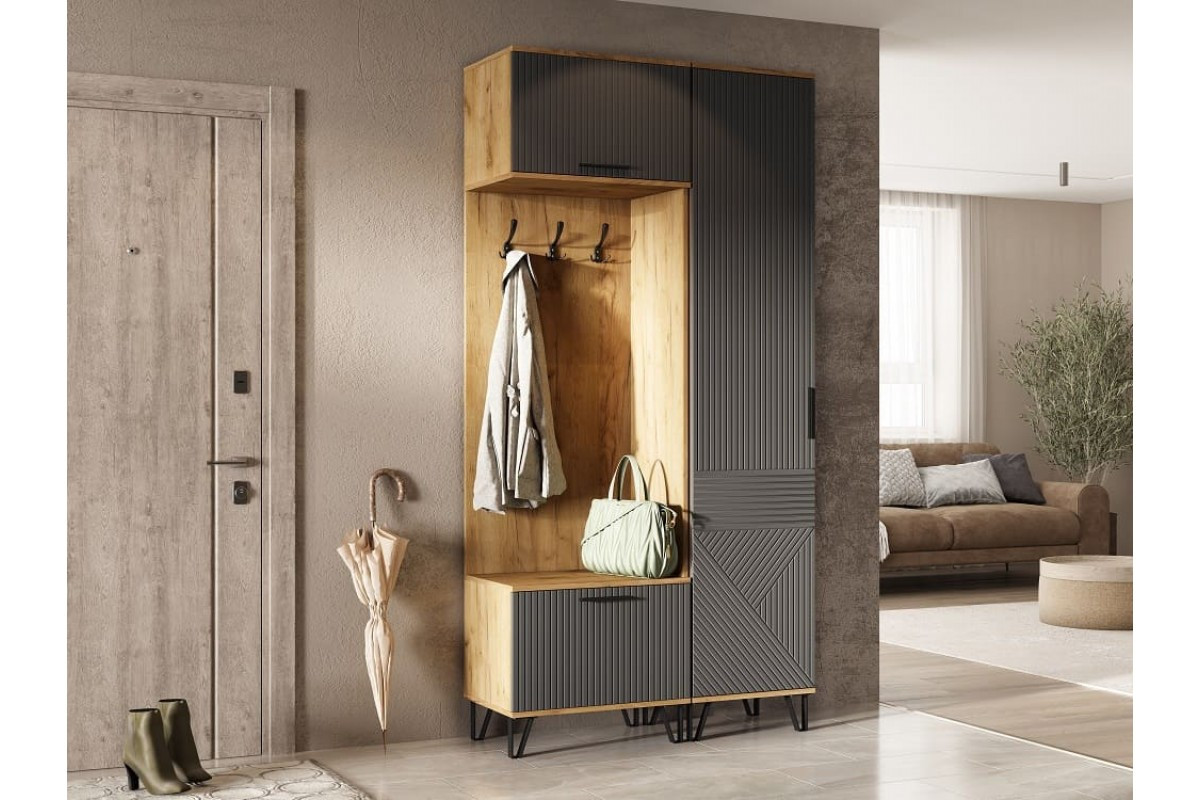 Прихожая Флэш 1 графит