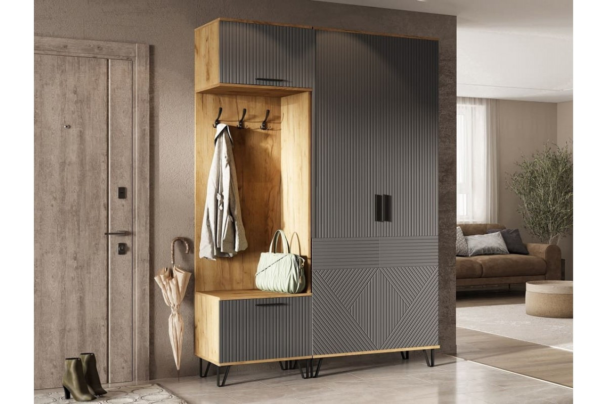 Прихожая Флэш 3 графит