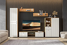 Тумба под телевизор со створками и нишей Милан, фото 2