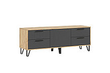 Тумба под ТВ Флэш МДФ грин, фото 3