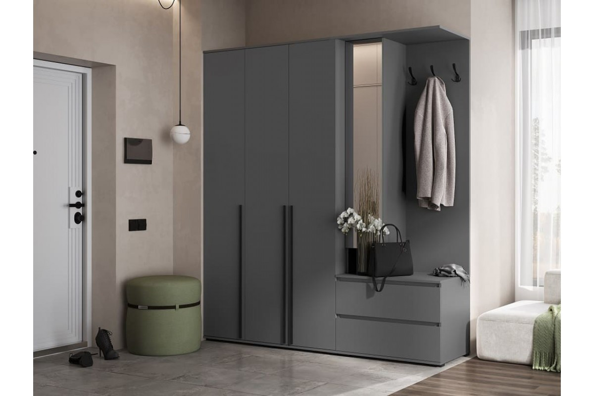 Прихожая Норд 1 графит