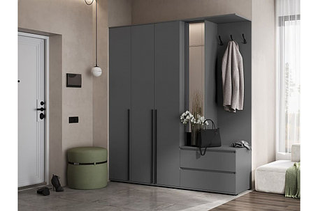 Прихожая Норд 1 графит, фото 2