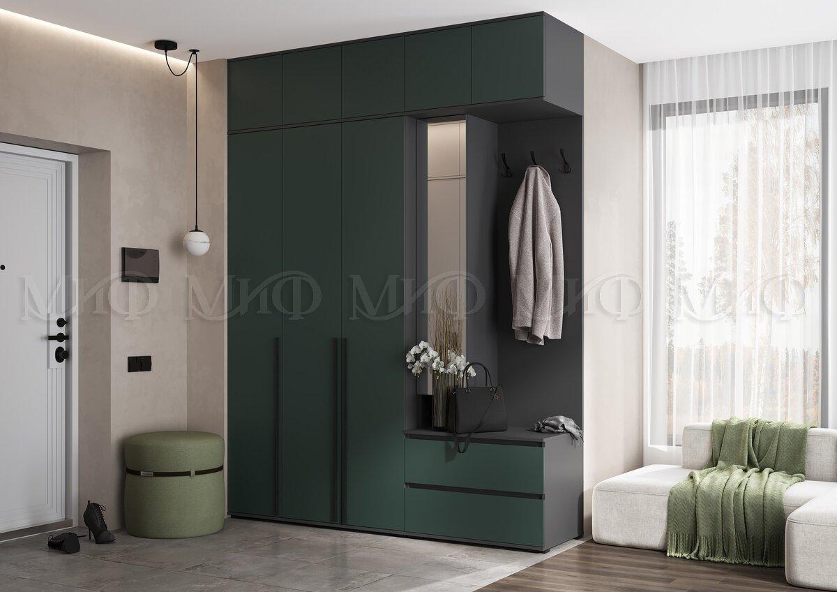 Прихожая Норд 4 изумруд