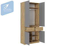 Шкаф Бостон пятидверный (ШК001+ШК002) МДФ, фото 2