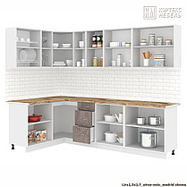 Угловая кухня Корнелия Лира 1,5х2,7 м, фото 3