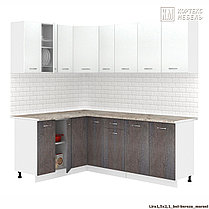 Угловая кухня Корнелия Лира 1,5х2,1 м, фото 2