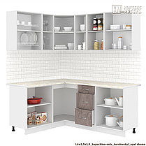 Угловая кухня Корнелия Лира 1,5х1,9 м, фото 3