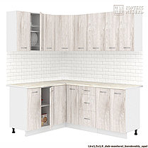 Угловая кухня Корнелия Лира 1,5х1,9 м, фото 3