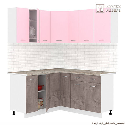 Угловая кухня Корнелия Лира 1,5х1,7 м, фото 2