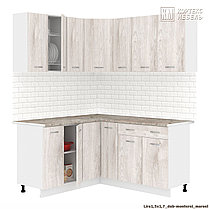 Угловая кухня Корнелия Лира 1,5х1,7 м, фото 3