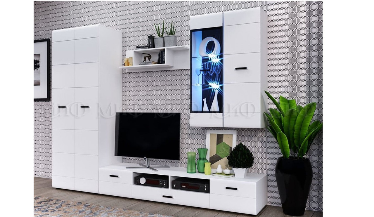 Гостиная Нэнси New МДФ набор 2