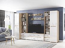 Модульная гостиная Ким 2 сонома/бетон графит, фото 2