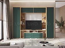 Гостиная Гармония графит софт/дуб Крафт, фото 3