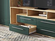 Гостиная Гармония графит софт/дуб Крафт, фото 2