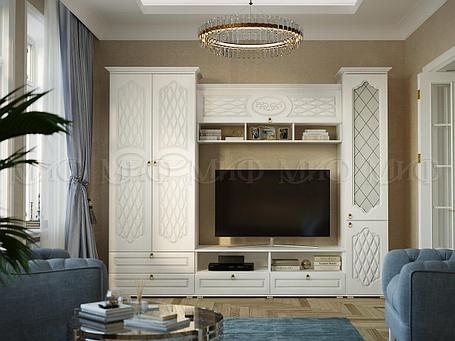 Модульная гостиная Престиж белая, фото 2