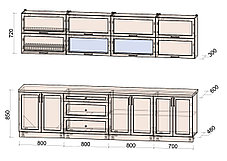 Кухня Мила Тренд 3,1Б, фото 2