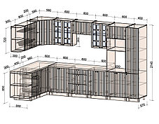 Угловая кухня Мила Берес 1,88х3,4, фото 2