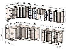 Угловая кухня Мила Берес 1,5х3,7, фото 2
