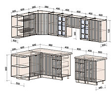 Угловая кухня Мила Берес 1,5х2,9, фото 2