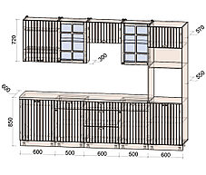 Кухня Мила Берес 2,8В, фото 2
