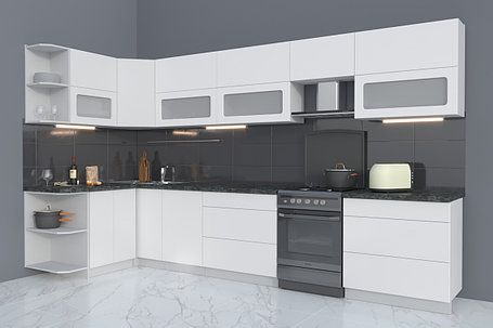 Угловая кухня Мила Матте 1,5х3,6Б, фото 2