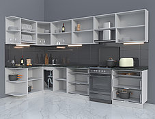 Угловая кухня Мила Матте 1,5х3,4Б, фото 3