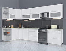 Угловая кухня Мила Матте 1,5х3,4Б, фото 3