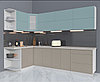 Угловая кухня Мила Матте 1,5х2,8А, фото 3