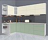 Угловая кухня Мила Матте 1,5х2,8А, фото 5