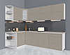 Угловая кухня Мила Матте 1,5х2,6А, фото 2